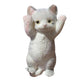 Big Taba Squishy Cat, Fluffy Sticky Soft Realistic Cat,Stress Relieving Cute Large Cat Toys for Family or Friends (Cheesecake Ca