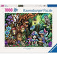 Ravensburger 1000 Pieces Puzzle - In The Fairy Land, Cardboard, Yellow, Model 12000786, Fantasy Puzzle for Ages 14+
