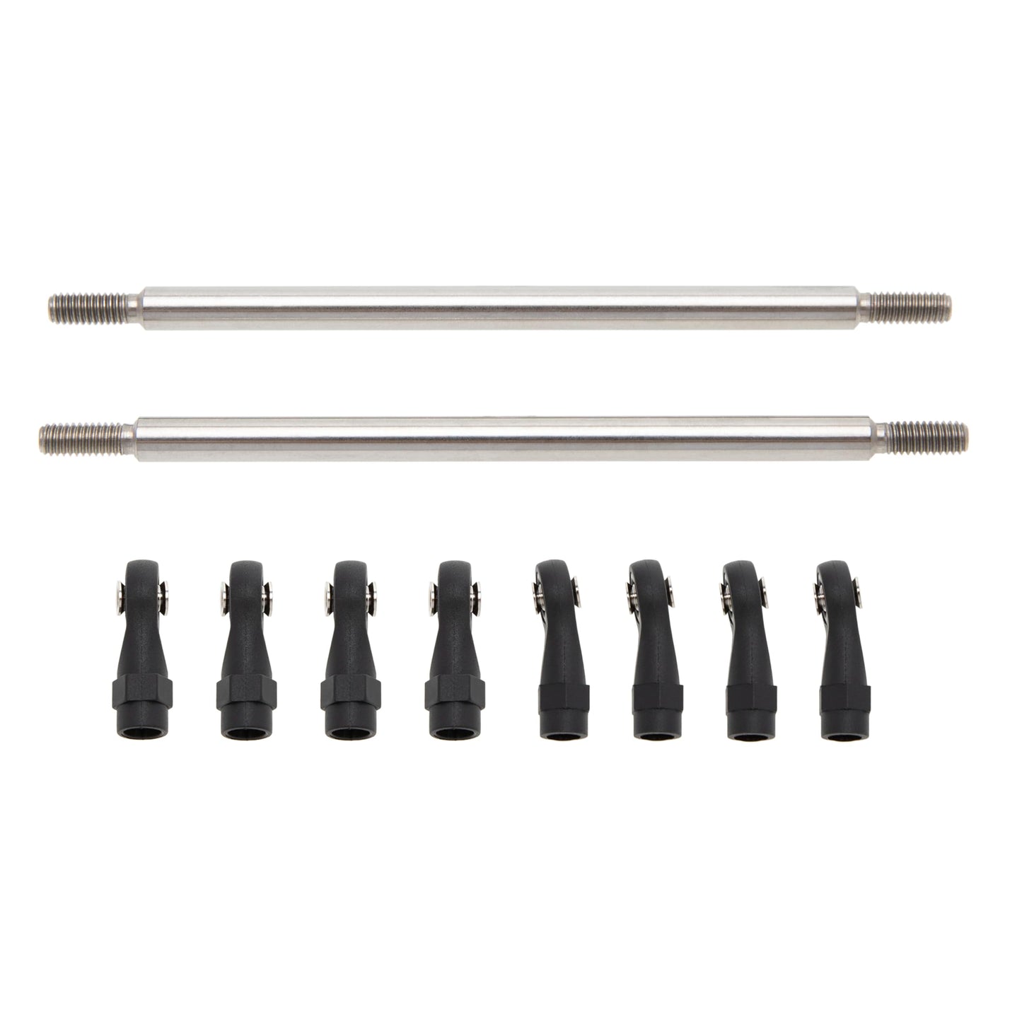 MEUS RACING 1/10 Links Steel Chassis Links Kit for Traxxas TRX4 Axial SCX10 Tamiya CCO1 Redcat Gen8 1/10 RC Crawler (100mm)