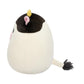 Squishmallows 7.5-Inch Connor the Black and White Cow Plush Toy, Multicolor, Model SQCR05373, Made of Soft Polyester