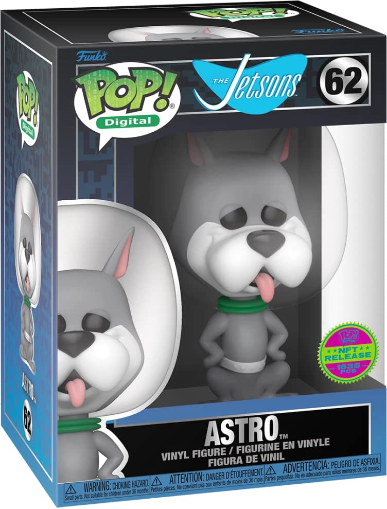 Funko Pop! Digital The Jetsons Astro Nft Release Exclusive Physical Pop