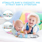Vicloon Cloth Books, 3D Touch Feel High Contrast Cloth Book, Baby Books Toys For Baby 0-12 Months, Soft Baby Books Touch And Feel Crinkle For Infants Toddler Gifts Toy(Elephant)