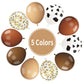 Paready Cow Balloons, 60 Pcs Brown And Cow Print Balloons 12 Inch Neutral Cow Print Party Balloons Brown Beige Latex Balloons Go