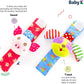 Baby K Baby Rattle Socks For Girls & Boys (Zoo Set) - Baby Toys 6-12 Months - Baby Wrist Rattles And Foot Rattles - Baby Toys Fo
