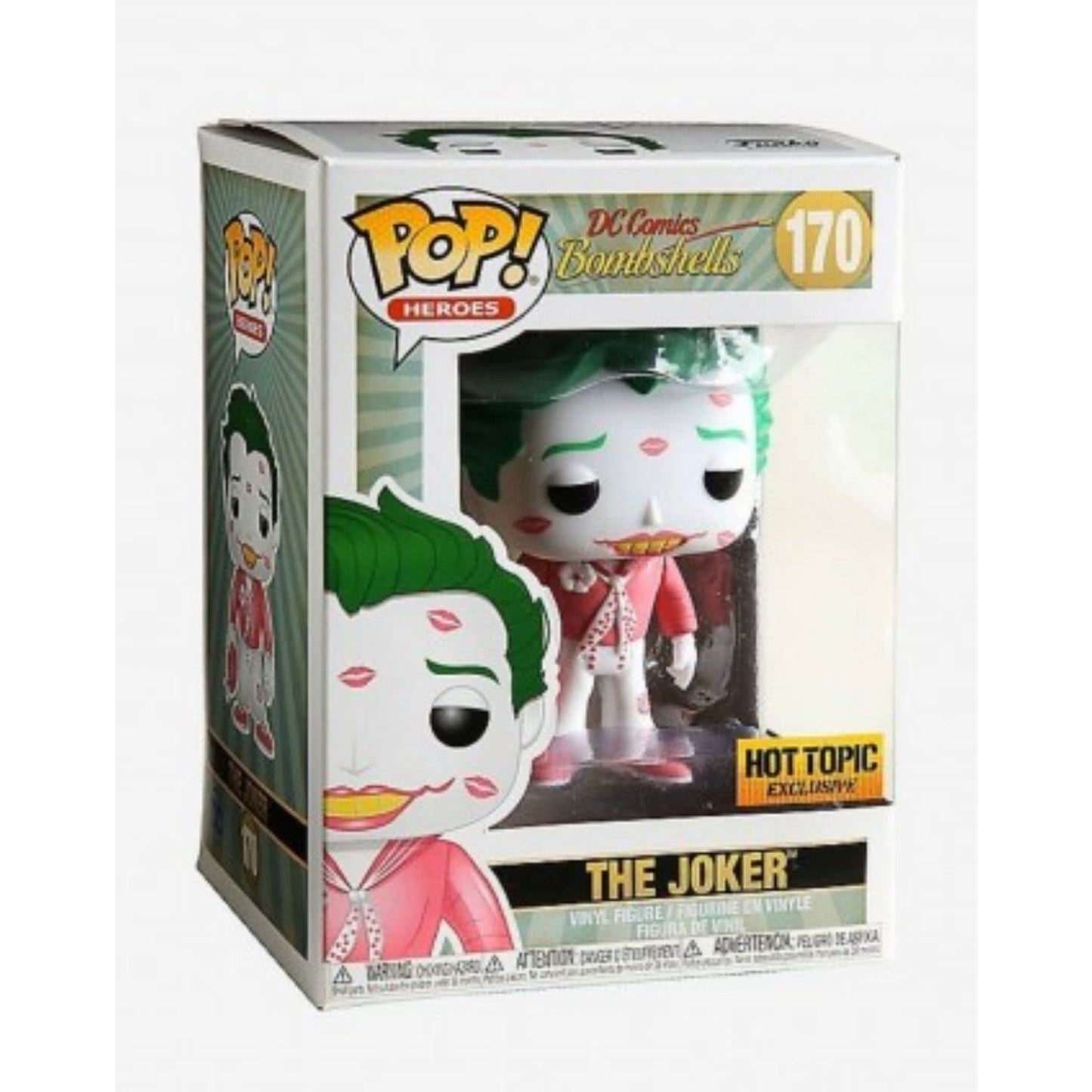 Funko Pop! Heroes: Dc Bombshells - The Joker [Pink Shirt] #170 Exclusive