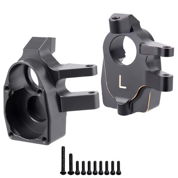 Hobbypark Brass Front Steering Knuckles Portal Weights For Axial Capra And Scx10 Iii Upgrades