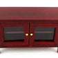 Melody Jane Dollhouse Modern Mahogany Cabinet Tv Stand Miniature Living Room Furniture