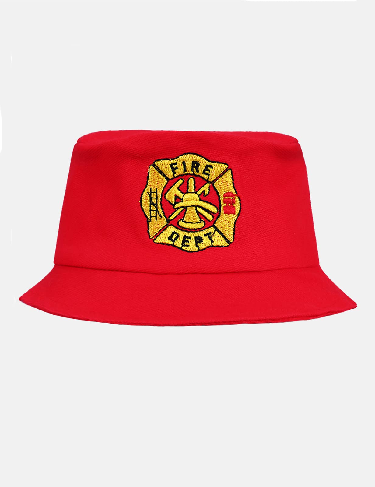 Cosland Fireman Costume For Toddler Boys Halloween Outfit, Red, 2T
