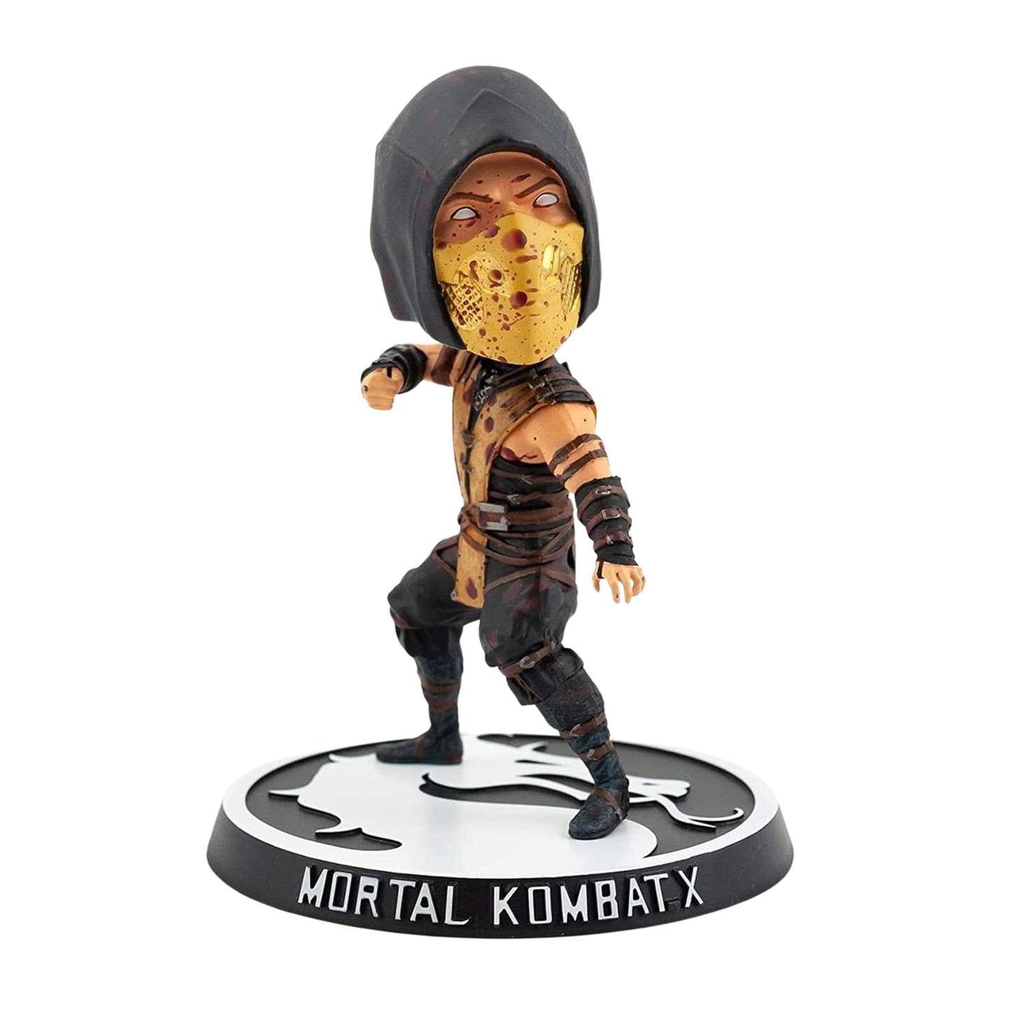 Mezco Toyz Mortal Kombat X Bloody limited availability Scorpion 6 Inch Bobble Head Figure