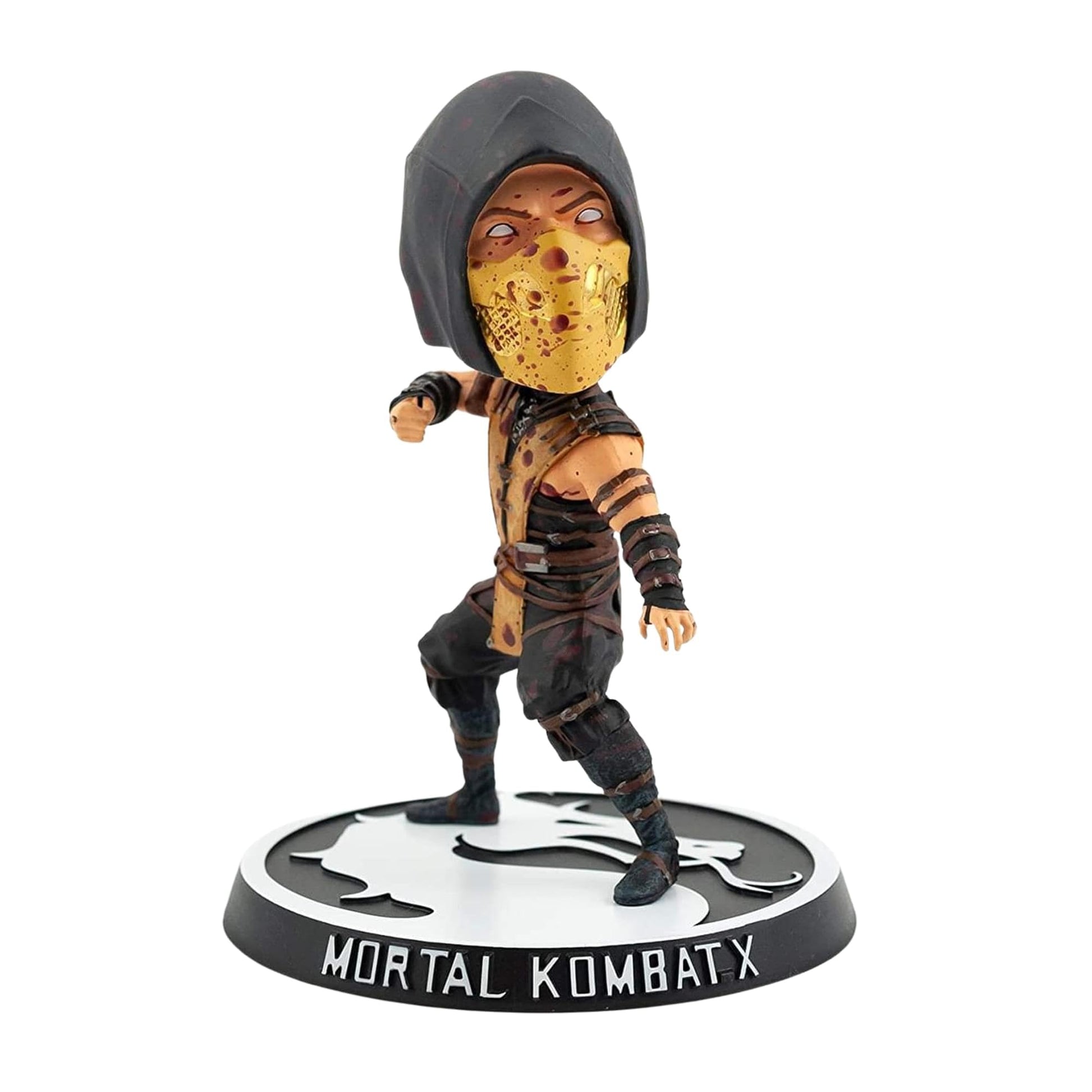 Mezco Toyz Mortal Kombat X Bloody limited availability Scorpion 6 Inch Bobble Head Figure