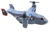 Funblast V-22 Osprey Military Aircraft Toy - Bell Boeing Tiltrotor Helicopter With Rotating Propellers, Light & Sound Effects, B