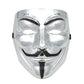 Duketea 4 Pack Hacker Mask For Kids, Anonymous Mask Halloween Costume Cosplay Masquerade Party