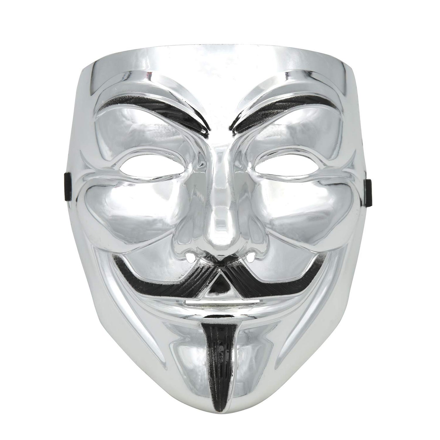 Duketea 4 Pack Hacker Mask For Kids, Anonymous Mask Halloween Costume Cosplay Masquerade Party