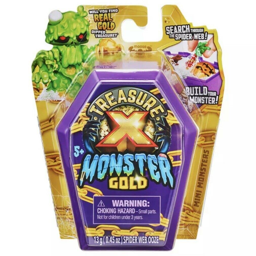 Lot Of 2 Treasure X Monster Gold Mini Mystery Coffin 8 Levels