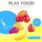 Junior Smoothie Maker Juicer Set - Electric Toy Mixer Juice Blender with Plastic Play Food, Kitchen Toys for Kids, Lights and So