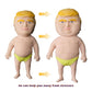 Splat Doll Squishy Toy Hilarious Squeeze Fidget Toy Rubber To Squeeze Stress Relief Sensory Play A Gag Gift Novelty Party Favors