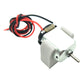 Eudax 15 Pcs Rectangular Dc Motor Mini Electric Motor 1.5-3V 24000Rpm With 9.8' Lead Wires With Motor Mounting Bracket Holder For Diy Toys