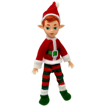 The Original Elf Christmas Dolls, Mini 5.5'' Christmas Elf Doll, Toy Elf For Kids Or D  Cor, Toy Elf Dolls For Christmas, Christ