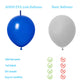 Adido Eva Link Balloons Blue 12 Inch Quick Latex Link Balloon 80 Pcs For Birthday, Halloween, Christmas, Party Festival Decorati