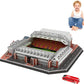 ISFIBA Classic Football Stadium - 3D Paper Model Building Kit, Soccer Club Venues, Souvenir Gift, Handmade Puzzle Ornaments, Car