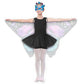 Niurui Kids Fairy Butterfly Wings Costume For Girls Halloween Toddler Dress Up Play Costumes With Butterfly Hair Clip Mask Chris