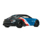 Alpine A110 Blue Metallic and Black with Graphics Auto Strasse Series Diecast Model Car by Hot Wheels