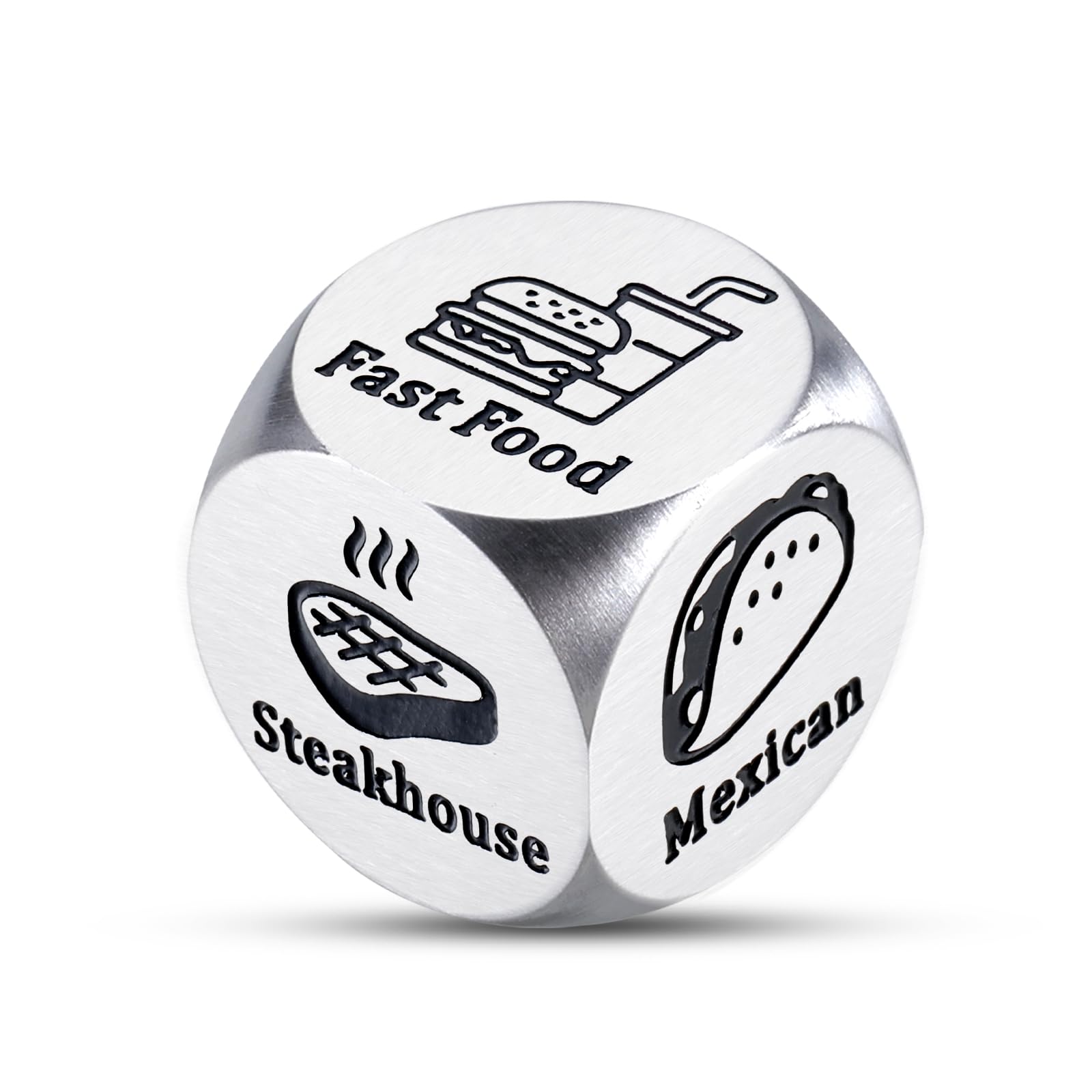 Valentines Day Anniversary Date Night Gifts Gifts for Boyfriend Girlfriend Husband Wife Food Decision Dice Decider for Him Her B
