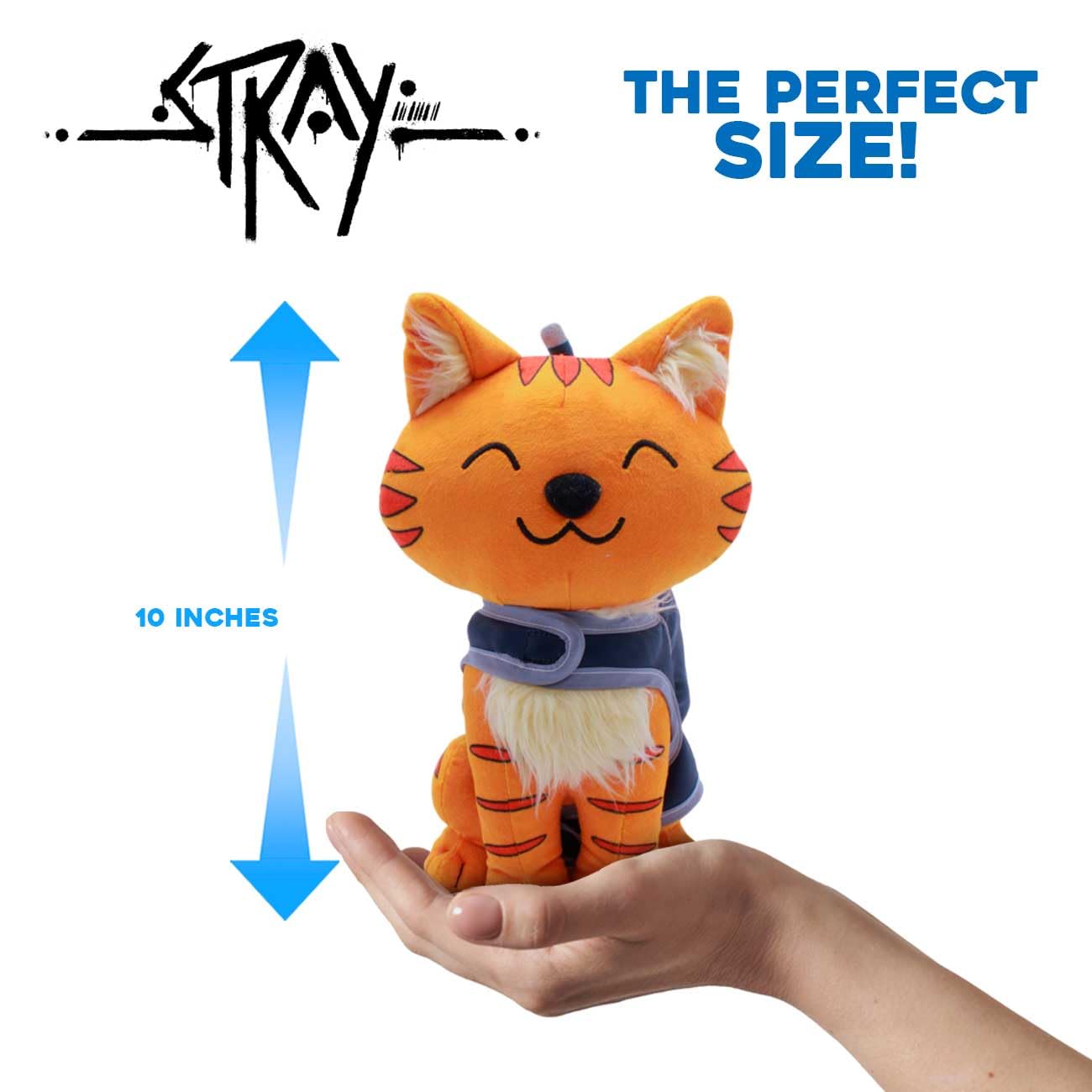 Stray 12'' Mega Video Game Cat Plush