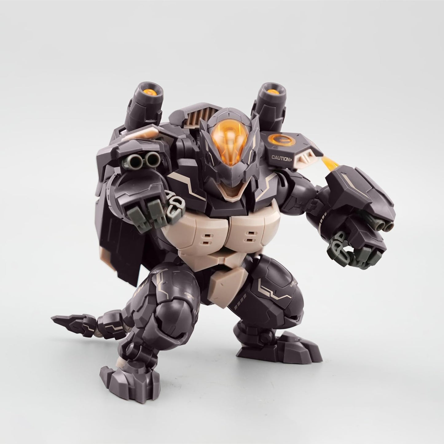 Pipigirl 1:24 Removable Mech Action Figure  Number 57 Manhunter Ground protective covering  Height 3.9 inch Collectible Mecha Action Figures Kits