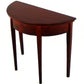 Melody Jane Dolls Houses Mahogany Half Moon Demi Table Miniature 1/12 Scale Hall Furniture