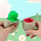3 PCS Set Squeeze Toys Squishes Toy Decompression Colorful Evil Dinosaur Pop Out Eggs Squeeze Toys Sensory Fidget Toys Stress Relief for Kids & mature-themed Tricky Funny Novelty Toy