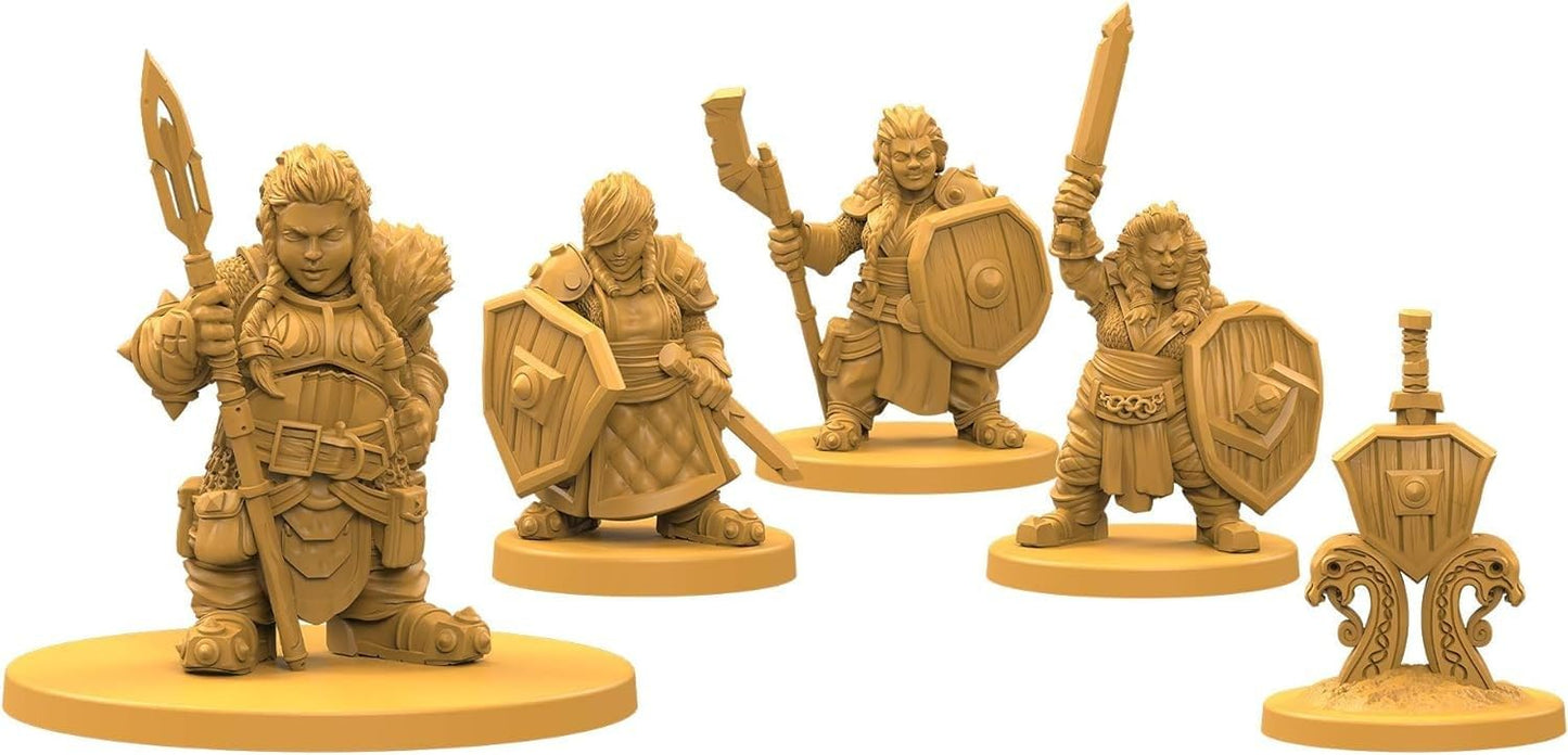 Steamforged Games Godtear: Luella, The Raging Storm - Large Steel Figure, Assorted Color, Model SFGT-021