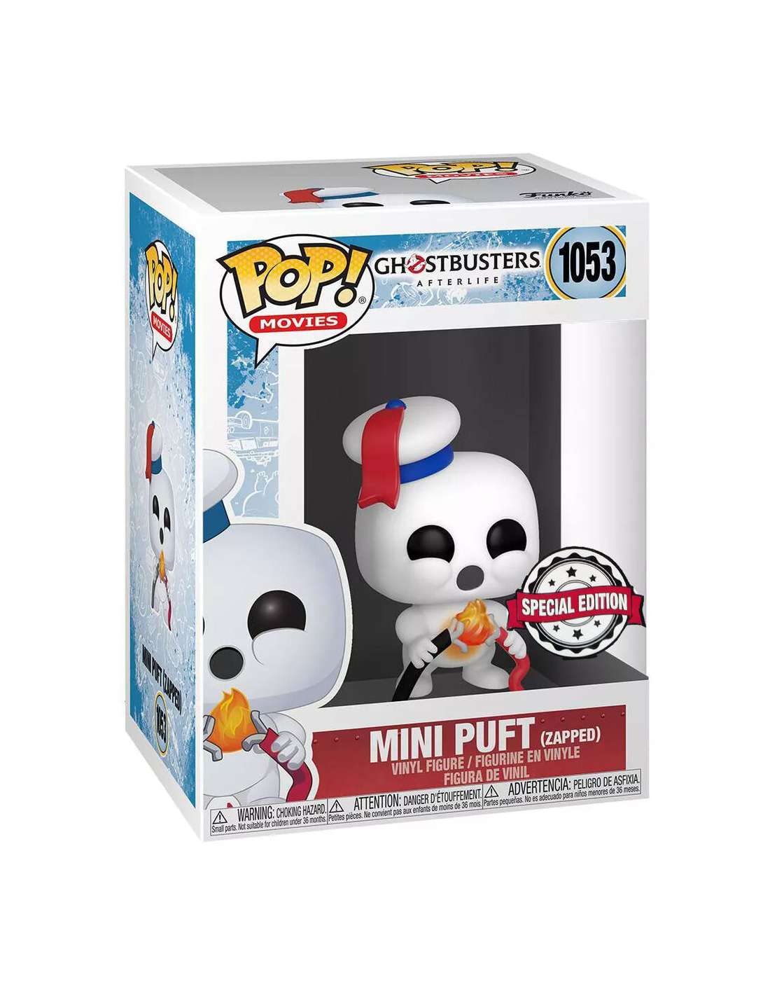 Funko Pop Ghostbusters Mini Puft With Wires #1053 Exclusive Special Edition 54671, Multi-Coloured, X-Large, Multi-Coloured, X-La