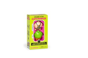 Exploding Kittens Catchables #2: Cat Wearing A Cat & Cactus, Collectible Toy Tossing Games - Family Games, Adult Games, Fun Game