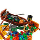 BAENRCY 160pcs Pirate Building Blocks Sencery Accessories Treasure Chest Set Building Bricks Kit DIY Building Set Compatible All Major Brands