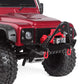 INJORA Metal Automatic Winch Wireless Remote Controller System for 1:10 RC Crawler Car Axial SCX10 90046 TRX4 Redcat (Red)