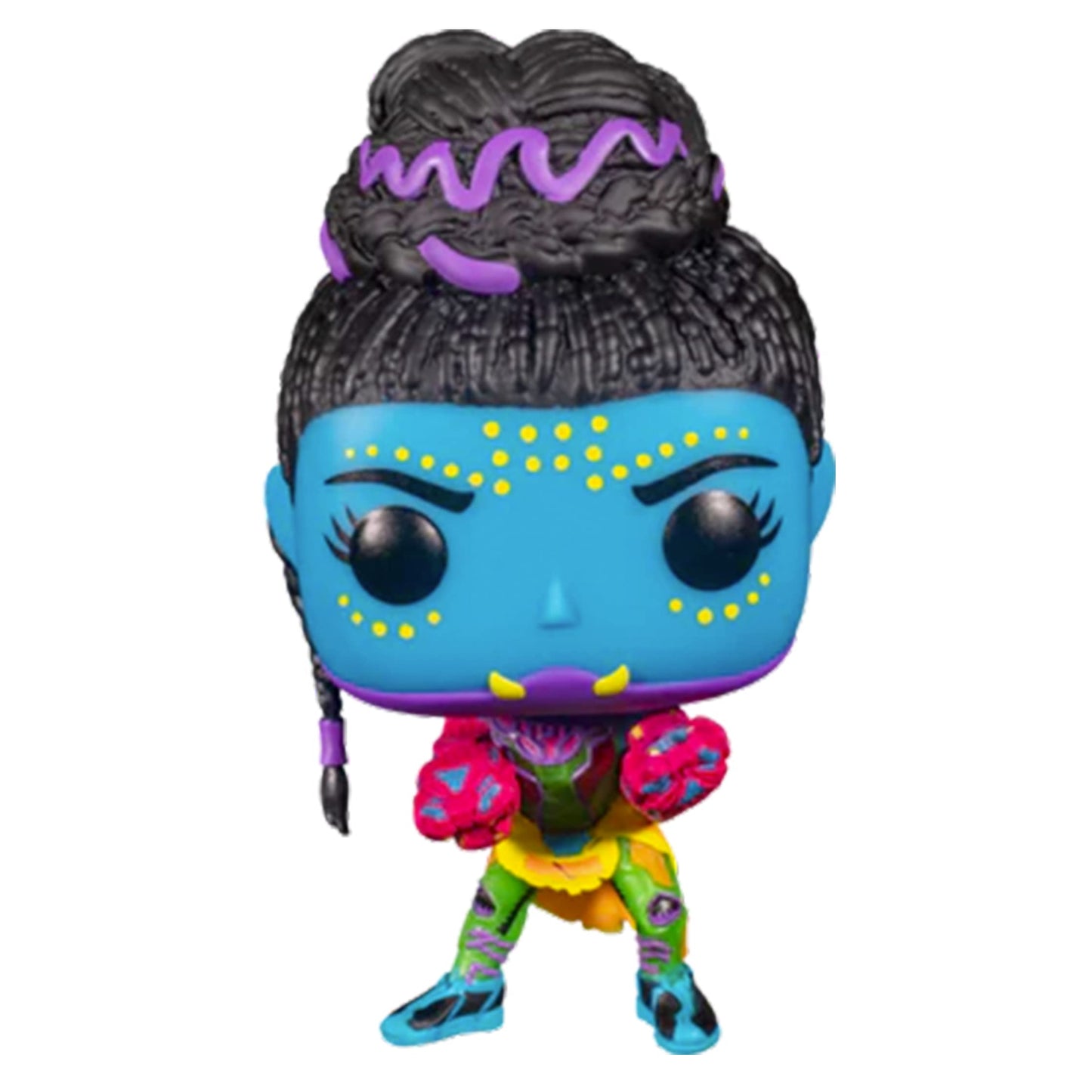 Funko Pop! Marvel: Black Panther - Shuri, Special Edition Black Light Exclusive Figure #276