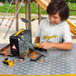 Cat Construction Toys, Store N Go Construction Playset With Travel Case, Ages 3+, 2 Little Machines Vehicles & Assortment Of Construction Site Accessories, Quality, Durable & Realistic