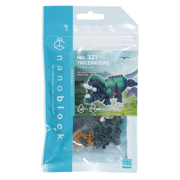 Nanoblock - Triceratops [Dinosaurs], Collection Series Building Kit