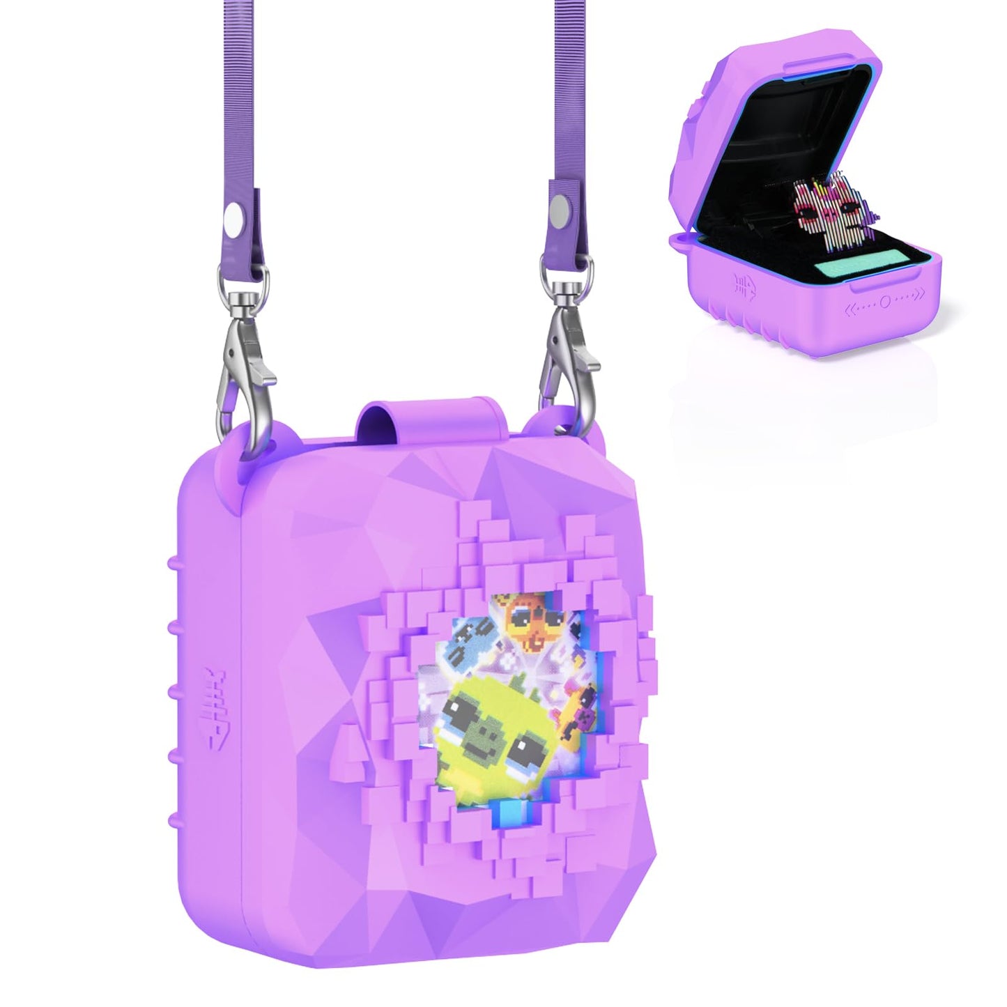 Soft Silicone Case for Bitzee Magicals Interactive Toy Digital Pet, Shockproof and Protective Carrying Case for Bitzee Magicals 