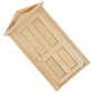 Zerodeko Dollhouse Door 1 12 Scale, Mini Wooden Door, Dollhouse Front Door 1 12 Scale, Mini Wooden Door for Dolls DIY Dollhouse 