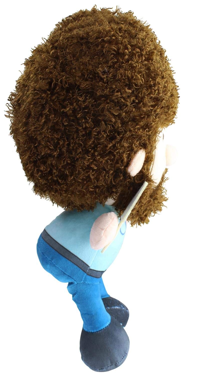 Fiesta Toys Bob Ross Plush Toy, 10 Inch, Brown, Model C20043, Polyester Material