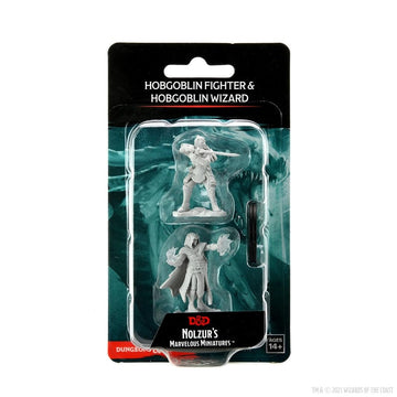 D&D Nolzur'S Marvelous Miniatures: Hobgoblin Fighter Male & Hobgoblin Wizard Female