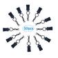 50pcs RC Body Clips with Pull Tabs Car Clips RC Clips for All 1/8 1/10 1/12 Scale Traxxas Redcat Axial Arrma HSP Redcat HPI Himo