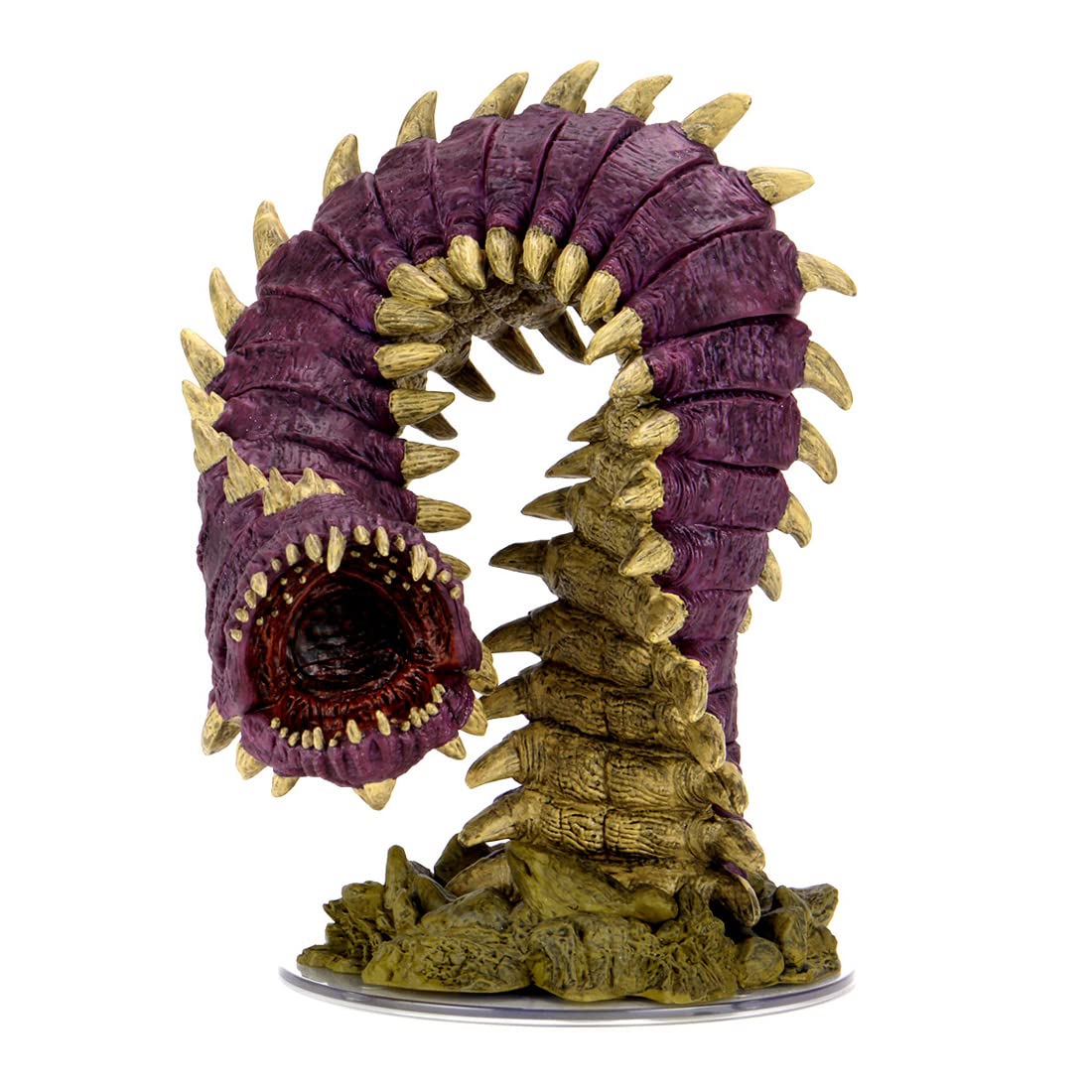 WizKids D&D Icons of The Realms Purple Worm Premium Set - Plastic Model WZK96002