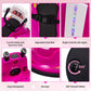Ride On Bumper Car, Electric Kids Ride On Car With Remote Control, Safety Belt, Music, Flashing Lights, 360 Degree Spin, 2 Driving Modes, Bumper Car For Toddlers,Boys And Girls,Pink