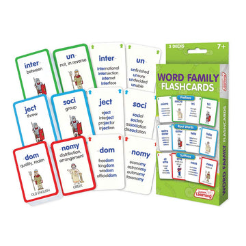 Junior Learning Jl216 Word Family Flashcards Medium