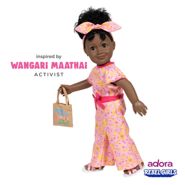 Adora 18' Rebel Girls Doll Collection - Inspired By Good Night Stories Rebel Girl Books - Premium Quality Soft And Movable Doll Body With Realistic Features - Leader