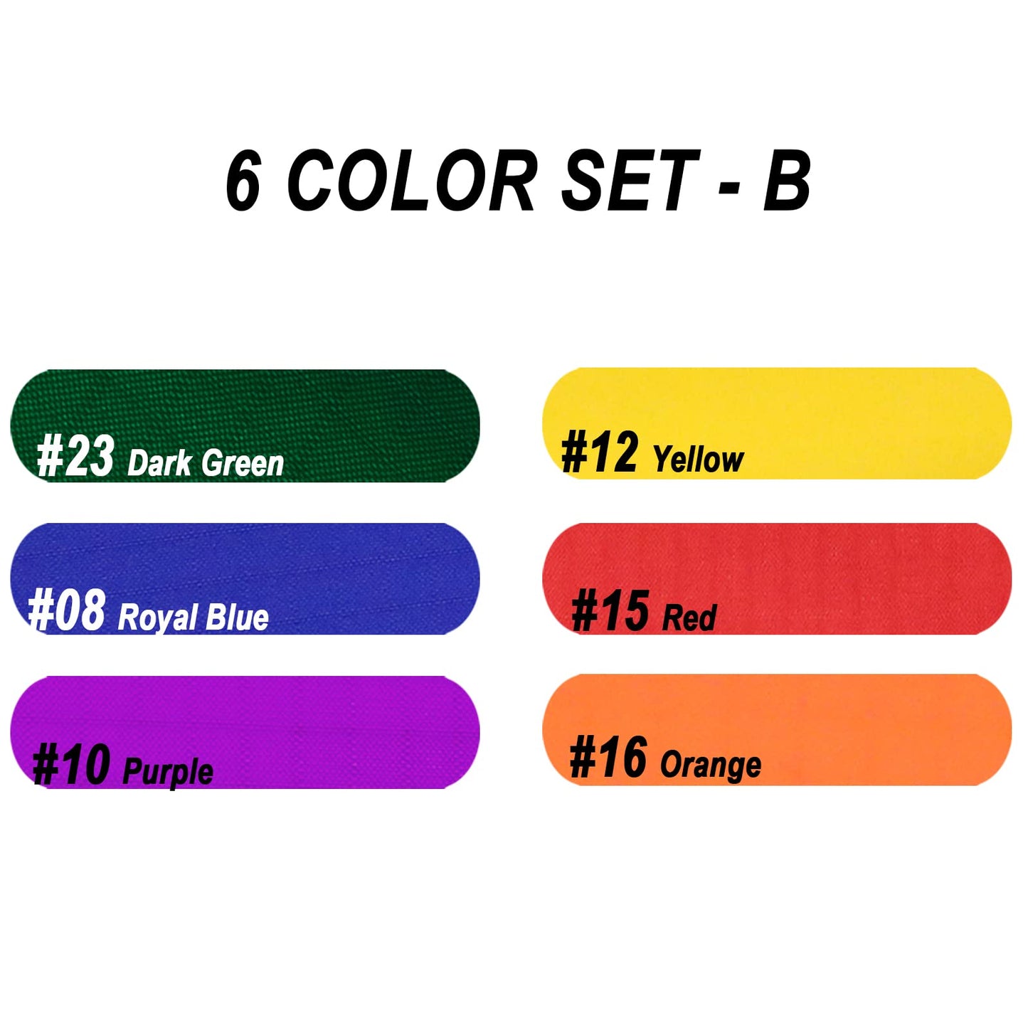 9Km Dwlife Nylon Ripstop Fabric, 6 Color Set: 60X39 Inch, 40D Waterproof, Lightweight, Windproof, Bulk Fabric For Kite, Tent, Fl