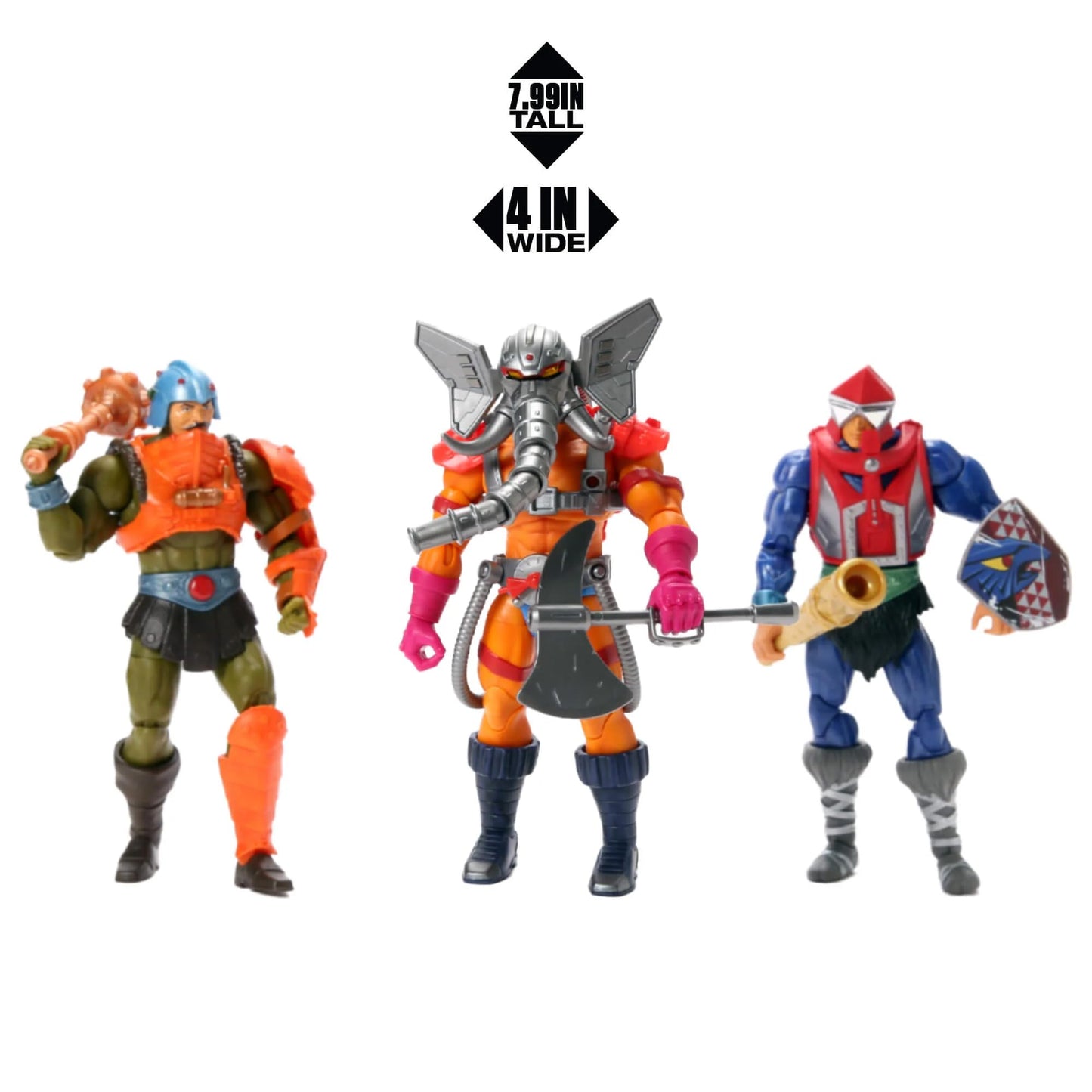 Masters of the Universe Masterverse Snout Spout 8" Action Figure - 2024 Limited Edition, Multicolor, Model HTN02, Plastic
